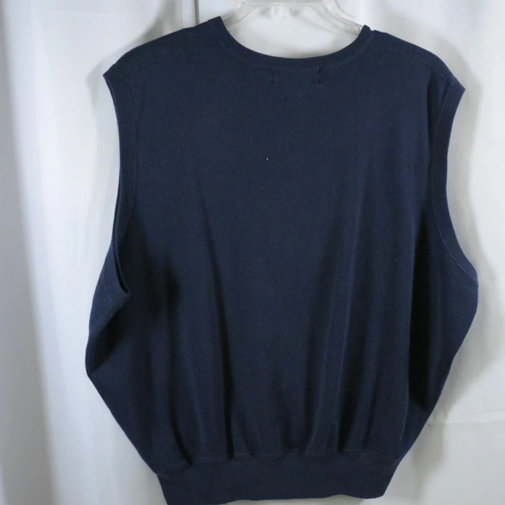 Polo Golf‎ Ralph Lauren Men's Navy V-Neck Sleeveless Sweater Vest XL